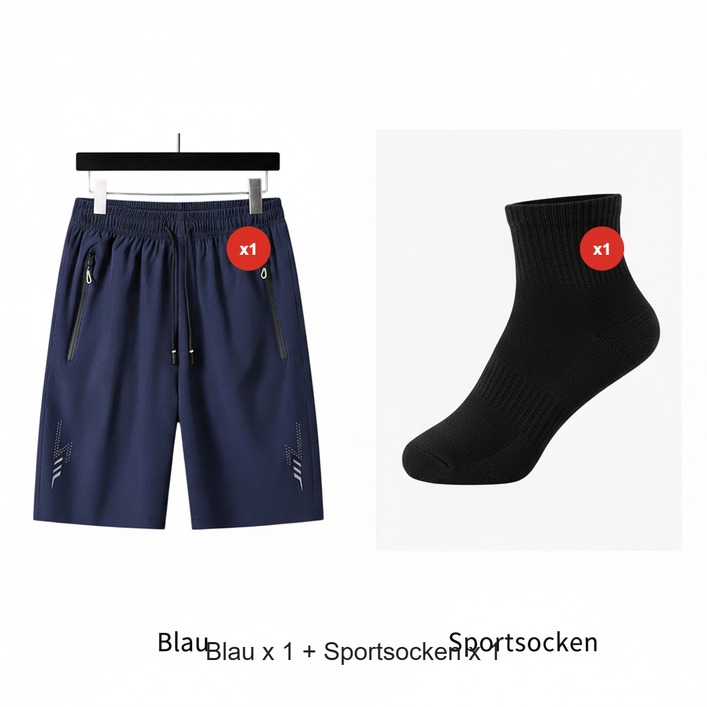 Schnelltrocknende Herren-Sportshorts