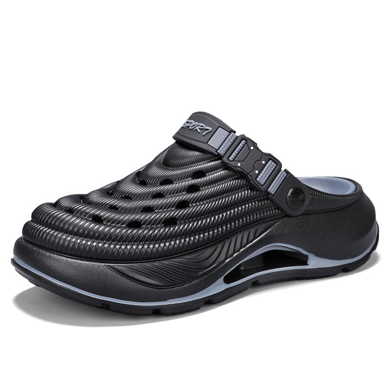 📢📢50% RABATT! 🔥ÜBER 50K+ VERKAUFT! Herren Clogs für Sommer – Komfortable Sandalen mit Rutschfestem, Dickem Boden, Ideal für Outdoor🌞🏖️