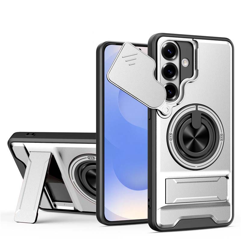 ⏰ 50 % RABATT – Nur für kurze Zeit ✨📱 Samsung Handyhülle mit Kameraschieber & drehbarem Ring – magnetisch für Autohalterung, praktisch & schützend 🔄