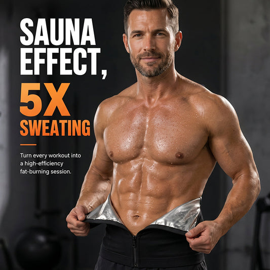 🏃‍♂️ LIMITED-TIME 50% RABATT! ✨ Taillentrainer-Schweißgürtel für Männer – Kompression, Schlank ✨