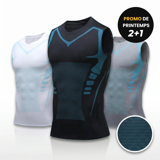 ⏰🔥NUR FÜR KURZE ZEIT: 50 % RABATT!🔥ÜBER 50K+ VERKAUFT! Ionic Shaping Weste – Kompression, Kühlung, ärmellos, körperbetonend 💪