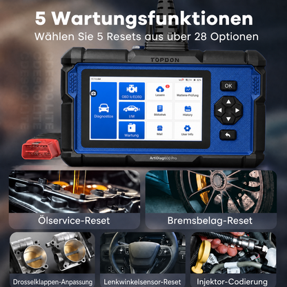 Multifunktionaler OBD2-Diagnosescanner für Fahrzeugmotoren