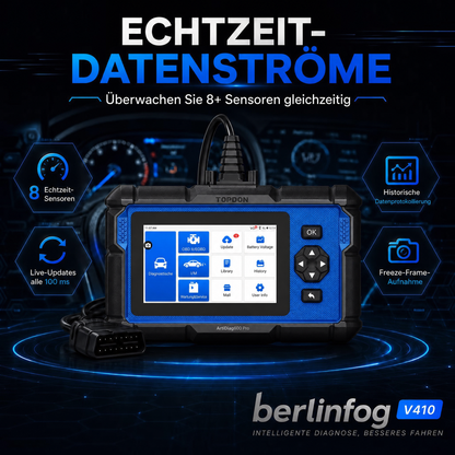 Multifunktionaler OBD2-Diagnosescanner für Fahrzeugmotoren