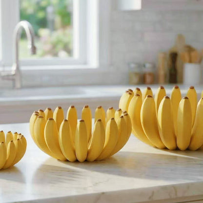 Kreative Bananenform Obstschale