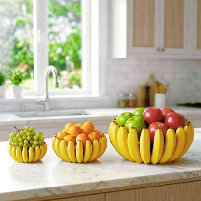 Kreative Bananenform Obstschale