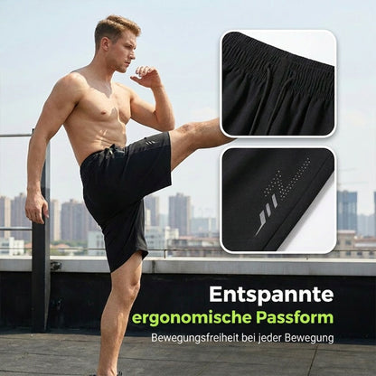Schnelltrocknende Herren-Sportshorts
