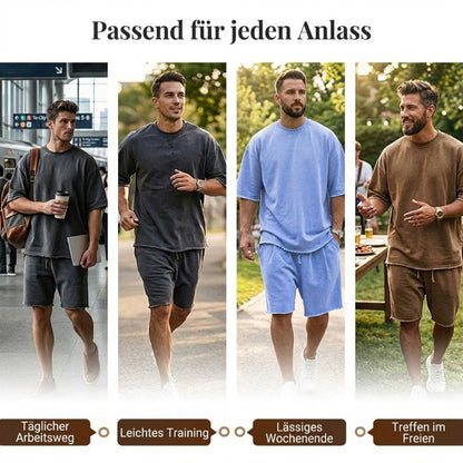 👚 50% RABATT! 🏃 Lässige Einfarbige Ärmellose Sport-Sets – Trocknet Schnell, Atmungsaktiv & Perfekt Für Training & Freizeit 💪