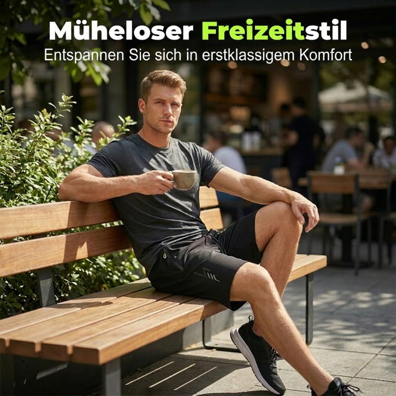 Schnelltrocknende Herren-Sportshorts