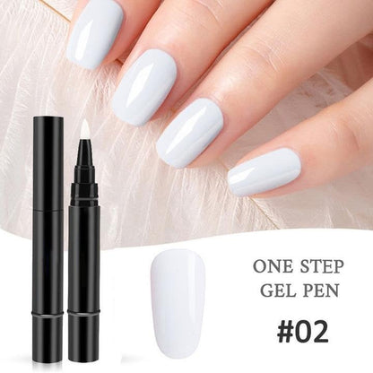 💅✨ 1 KAUFEN, 1 GRATIS! Ein-Schritt-Nagellackstift – Inkl. kostenloser Mini-UV-Nagellampe – Schnell trocknend & deckend – Perfekt für schnelle Maniküre zu Hause 🎁