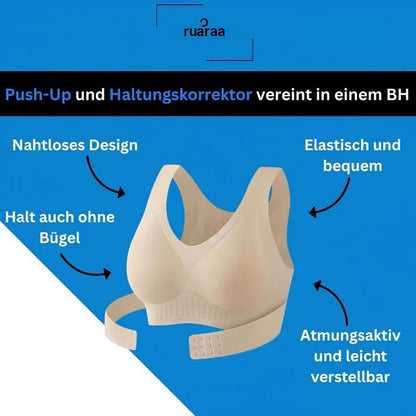 ⏳Begrenzte Zeit 50% Rabatt💥Nahtloser, haltungsverbessernder Push-up-BH für Frauen