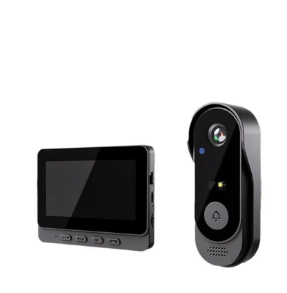 📹💎 50% RABATT! Drahtlose Türklingel-Kamera – 1080P HD, 170° Weitwinkel & IPX65 wetterfest – Für mehr Sicherheit und Kontrolle an Ihrer Haustür 🏡