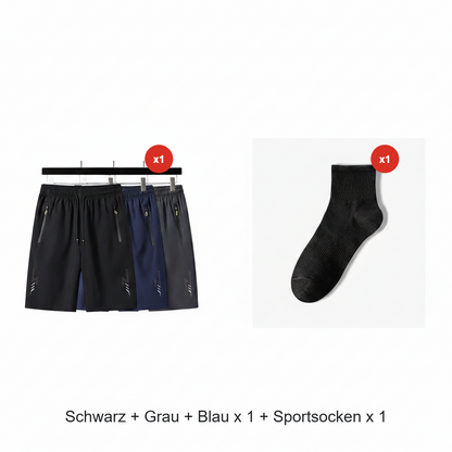 Schnelltrocknende Herren-Sportshorts