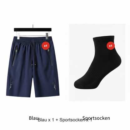 Schnelltrocknende Herren-Sportshorts