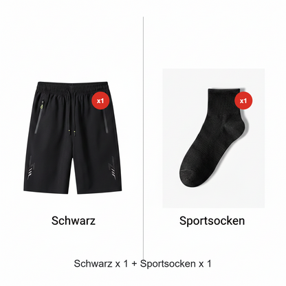 Schnelltrocknende Herren-Sportshorts