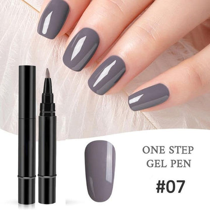 💅✨ 1 KAUFEN, 1 GRATIS! Ein-Schritt-Nagellackstift – Inkl. kostenloser Mini-UV-Nagellampe – Schnell trocknend & deckend – Perfekt für schnelle Maniküre zu Hause 🎁