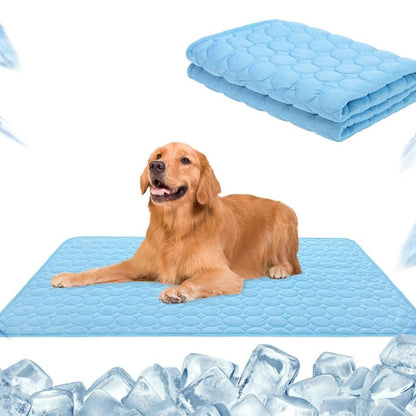 🐾 50% RABATT! ❄️ Premium Kühlmatte für Hunde & Katzen – Atmungsaktiv & waschbar – Perfekt für heiße Tage, Boden oder Sofa – bringt natürliche Abkühlung ohne Strom 🌿☀️