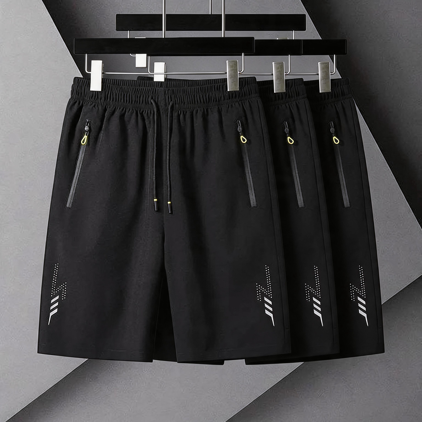 🩳 50% RABATT! 🔥 3er-Pack Kühlende, Luftige & Schnell Trocknende Sportshorts – Leicht, Bequem & Ideal Für Sommerliche Aktivitäten, Training & Entspannung ☀️