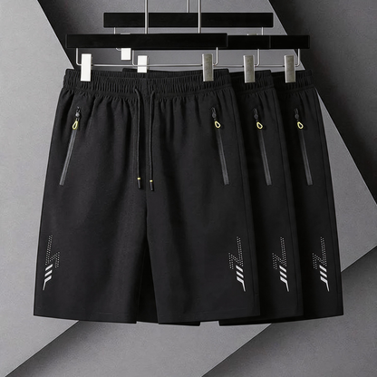 🩳 50% RABATT! 🔥 3er-Pack Kühlende, Luftige & Schnell Trocknende Sportshorts – Leicht, Bequem & Ideal Für Sommerliche Aktivitäten, Training & Entspannung ☀️