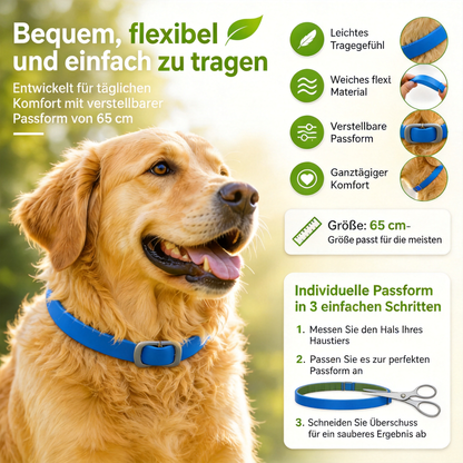 🎁 1+1 GRATIS🛡️Halsband mit natürlichen ätherischen Ölen zur Abwehr von Schädlingen bei Haustieren