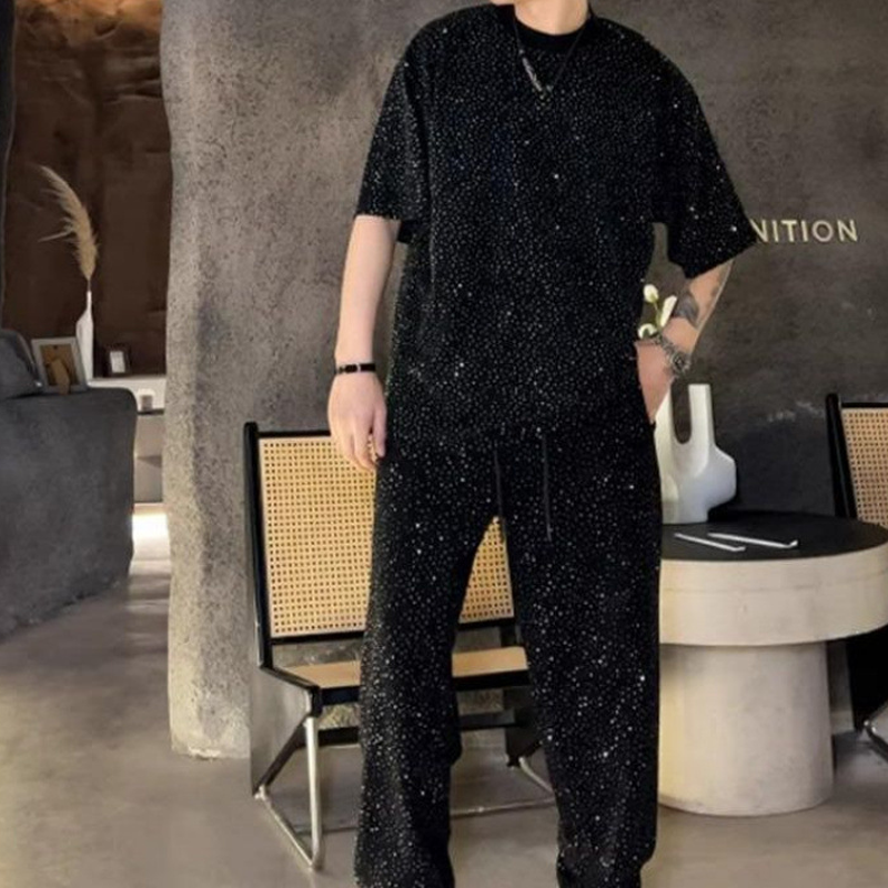💖2026 brandneues Design✨Herren-Zweiteiler mit Kurzarmshirt und weiter Hose🩳