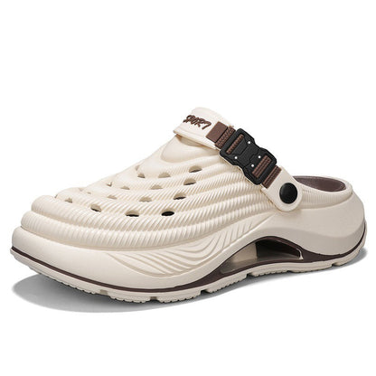 📢📢50% RABATT! 🔥ÜBER 50K+ VERKAUFT! Herren Clogs für Sommer – Komfortable Sandalen mit Rutschfestem, Dickem Boden, Ideal für Outdoor🌞🏖️