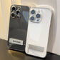 Transparent Frameless Phone Case with Stand for iPhone