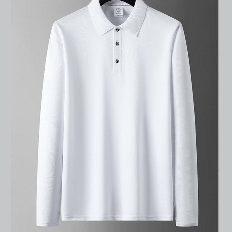 📢📢50 % Rabatt!! ⏰Herren einfarbiges Business-Casual-Oberteil mit Kragen