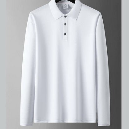 📢📢50 % Rabatt!! ⏰Herren einfarbiges Business-Casual-Oberteil mit Kragen