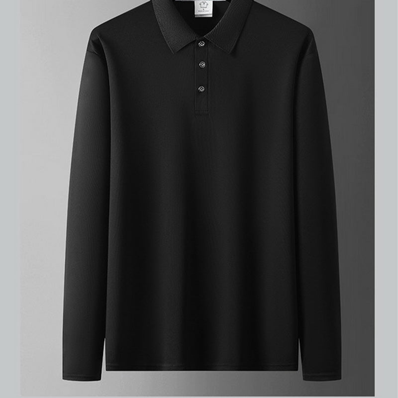 📢📢50 % Rabatt!! ⏰Herren einfarbiges Business-Casual-Oberteil mit Kragen