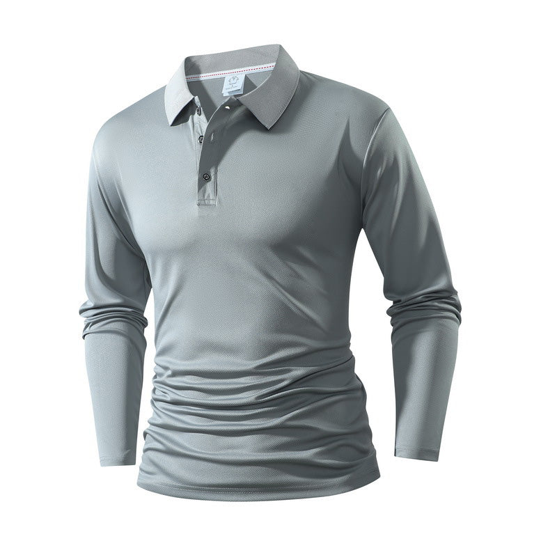 📢📢50 % Rabatt!! ⏰Herren einfarbiges Business-Casual-Oberteil mit Kragen