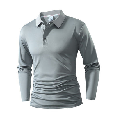 📢📢50 % Rabatt!! ⏰Herren einfarbiges Business-Casual-Oberteil mit Kragen