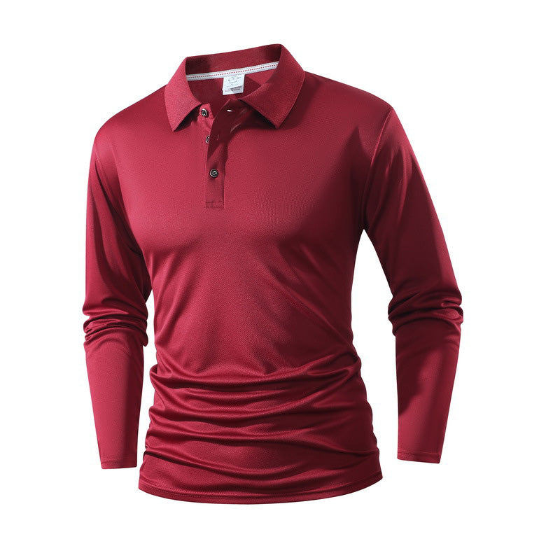 📢📢50 % Rabatt!! ⏰Herren einfarbiges Business-Casual-Oberteil mit Kragen