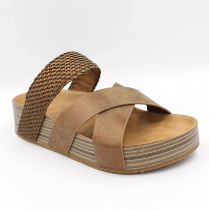 👡 LIMITED-TIME 55% RABATT! ✨ Plateau-Sandalen – California-Casual, Vegan, Keilabsatz ✨