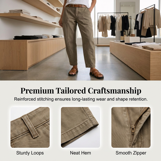 🔥Damenhose✨ Hohe Taille 🩰 Konischer Schnitt ✨ Elegant & Bequem💃