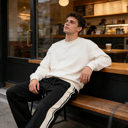 👖 50% RABATT! 🏋️‍♂️ Herren Loose Fit Trainingshose – Weicher Baumwollstoff, Elastischer Bund & Ideal Für Workouts, Joggen & Entspannte Tage Zuhause 🛋️