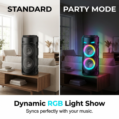 🔊🌿 MID-SEASON SALE: −50% NUR FÜR KURZE ZEIT! Multifunktionaler Bluetooth-Lautsprecher für Outdoor – Leistungsstark, kabellos & ideal für Gartenpartys, Camping & Sport 🎵✨