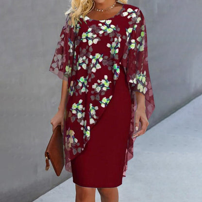 👗 50% RABATT! ✨ Set aus Blumen-Überwurf und Kleid – elegant & feminin – Perfekt für Hochzeitsgäste, Gartenpartys oder frühlingshafte Anlässe 🌸