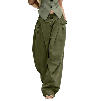 🔥 SOMMER DEAL: -56% 💫Weite Plissee-Lantern-Hose