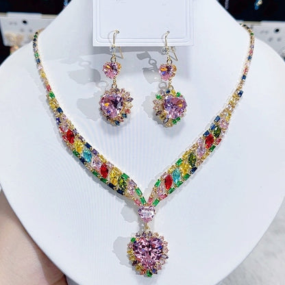 💖 54% RABATT! ⏰ Funkelndes Herz-Halsketten & Ohrringe Set – Kristallbesetzt, zeitlos elegant & perfekt als Geschenk für besondere Momente – strahlt an jedem Tag und bei festlichen Anlässen ✨