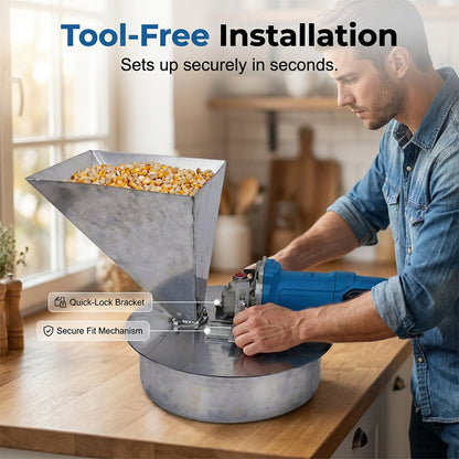 Aufsatzset für Mais- und Getreidemühle