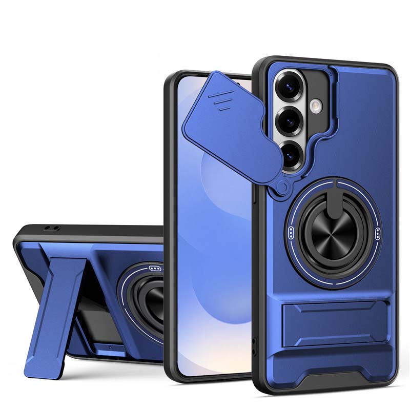⏰ 50 % RABATT – Nur für kurze Zeit ✨📱 Samsung Handyhülle mit Kameraschieber & drehbarem Ring – magnetisch für Autohalterung, praktisch & schützend 🔄