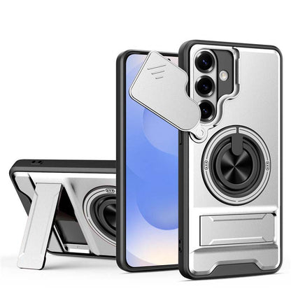 ⏰ 50 % RABATT – Nur für kurze Zeit ✨📱 Samsung Handyhülle mit Kameraschieber & drehbarem Ring – magnetisch für Autohalterung, praktisch & schützend 🔄