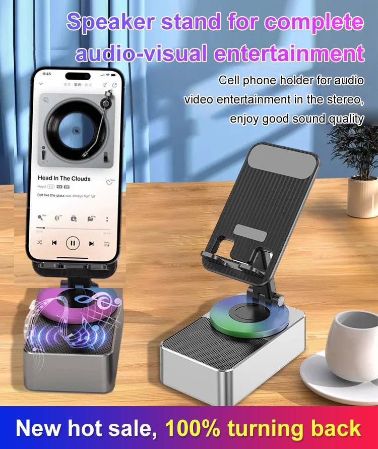 🔊 50% RABATT! 🔋 Bluetooth-Lautsprecher, Powerbank & Handyhalter – 3-in-1 für Auto & Schreibtisch – Freisprecheinrichtung, schnelles Laden & kompaktes Design – ideal für Navigation, Musik & Telefonieren 🚗