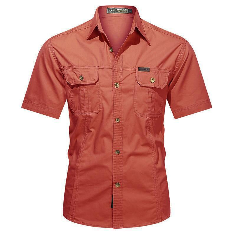 💥 Zeitlich begrenztes Angebot: 40 % Rabatt 👕 Taktisches Kurzarmhemd für Herren – Elegant, praktisch und vielseitig kombinierbar ✨