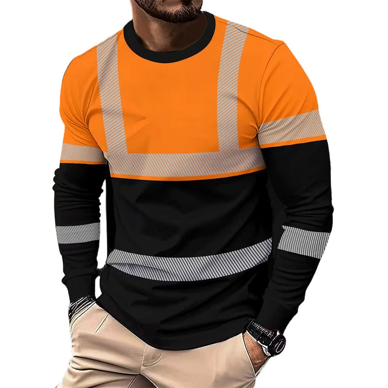 👕 50% RABATT! 🏃‍♂️ Sportliches Herren-Longsleeve – Feuchtigkeitsableitend & mit dezentem Print – Perfekt für aktive Tage, Joggen oder Freizeit – atmungsaktiv und bequem 🌿
