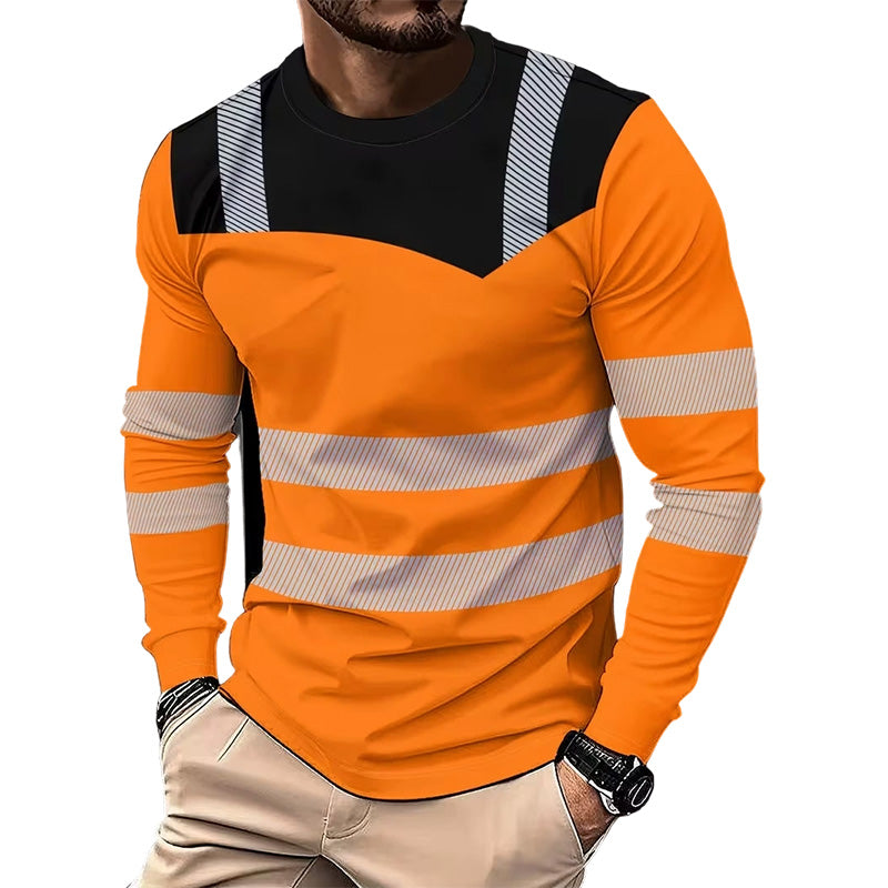 👕 50% RABATT! 🏃‍♂️ Sportliches Herren-Longsleeve – Feuchtigkeitsableitend & mit dezentem Print – Perfekt für aktive Tage, Joggen oder Freizeit – atmungsaktiv und bequem 🌿