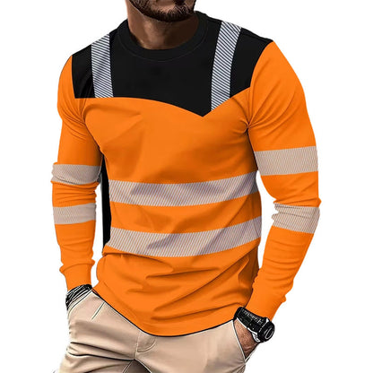👕 50% RABATT! 🏃‍♂️ Sportliches Herren-Longsleeve – Feuchtigkeitsableitend & mit dezentem Print – Perfekt für aktive Tage, Joggen oder Freizeit – atmungsaktiv und bequem 🌿