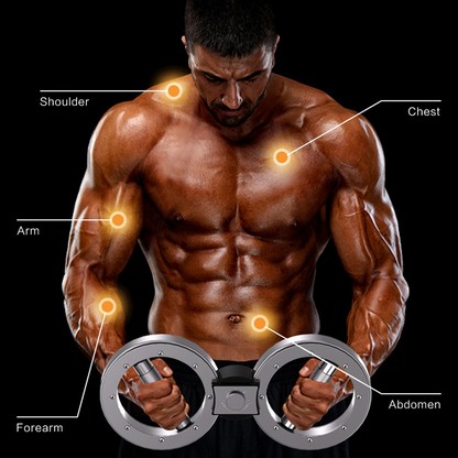 📢📢50 % Rabatt!! ⏰💪 [Heimtrainer für Armtraining] Rotator-Drehmaschine, 5,4 kg Arm- und Schultertrainer mit einstellbarem Widerstand, Unterarm- und Griffkrafttrainer für Männer und Frauen – Heim- und Fitnessstudio