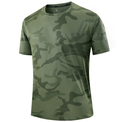 👕🌿 50% RABATT! Schnelltrocknendes Camouflage-Sport-T-Shirt für Herren – Atmungsaktiv & leicht – Feuchtigkeitsableitend, ideal für Fitnessstudio, Laufen oder Outdoor-Aktivitäten 💪✨