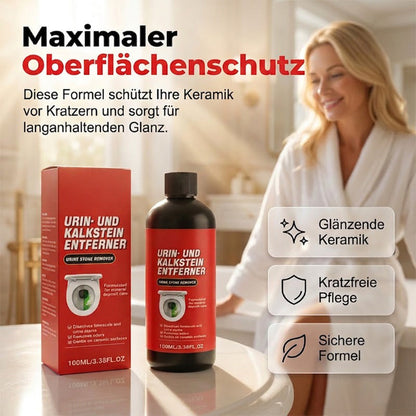 ❤️🔥 Kraftvoller Kalk- und Urinsteinlöser 🏠🚽 neutralisiert Gerüche, reinigt porentief, schützt Keramik vor Kratzern, wirkt sekundenschnell, ohne Schrubben